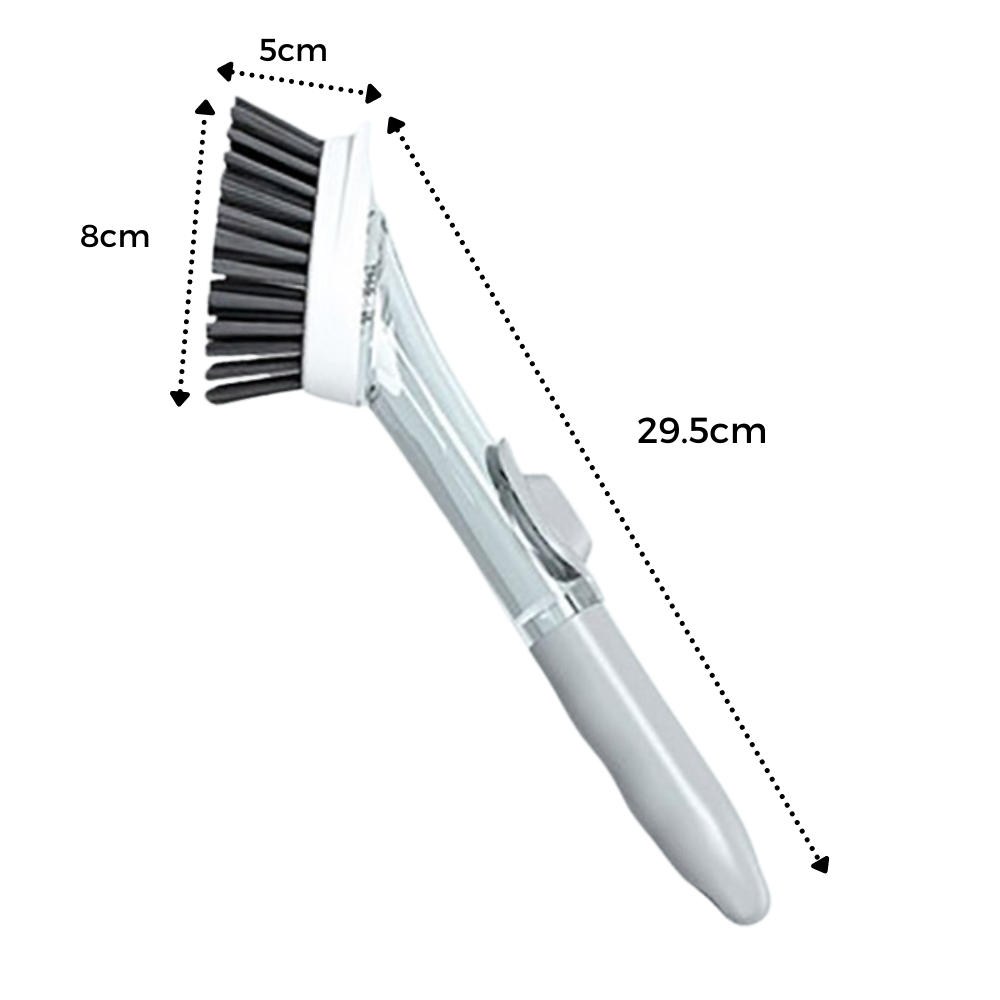 Rengjøringsbørste med såpedispenser - Ozerty