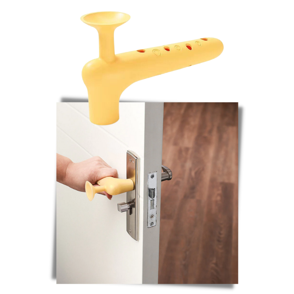 2-pakning med beskyttende dørhåndtak i silikon - Ozerty