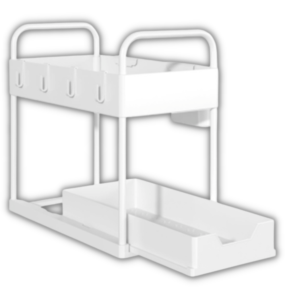 Krydderhylle for kjøkken med dobbel skuff - Ozerty