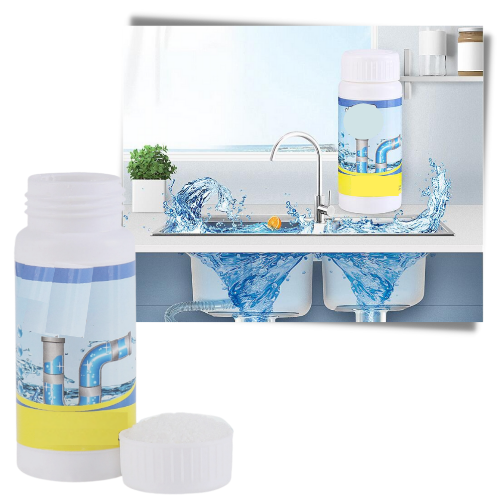 Rensepulver for kjøkkenvask og avløp - Ozerty