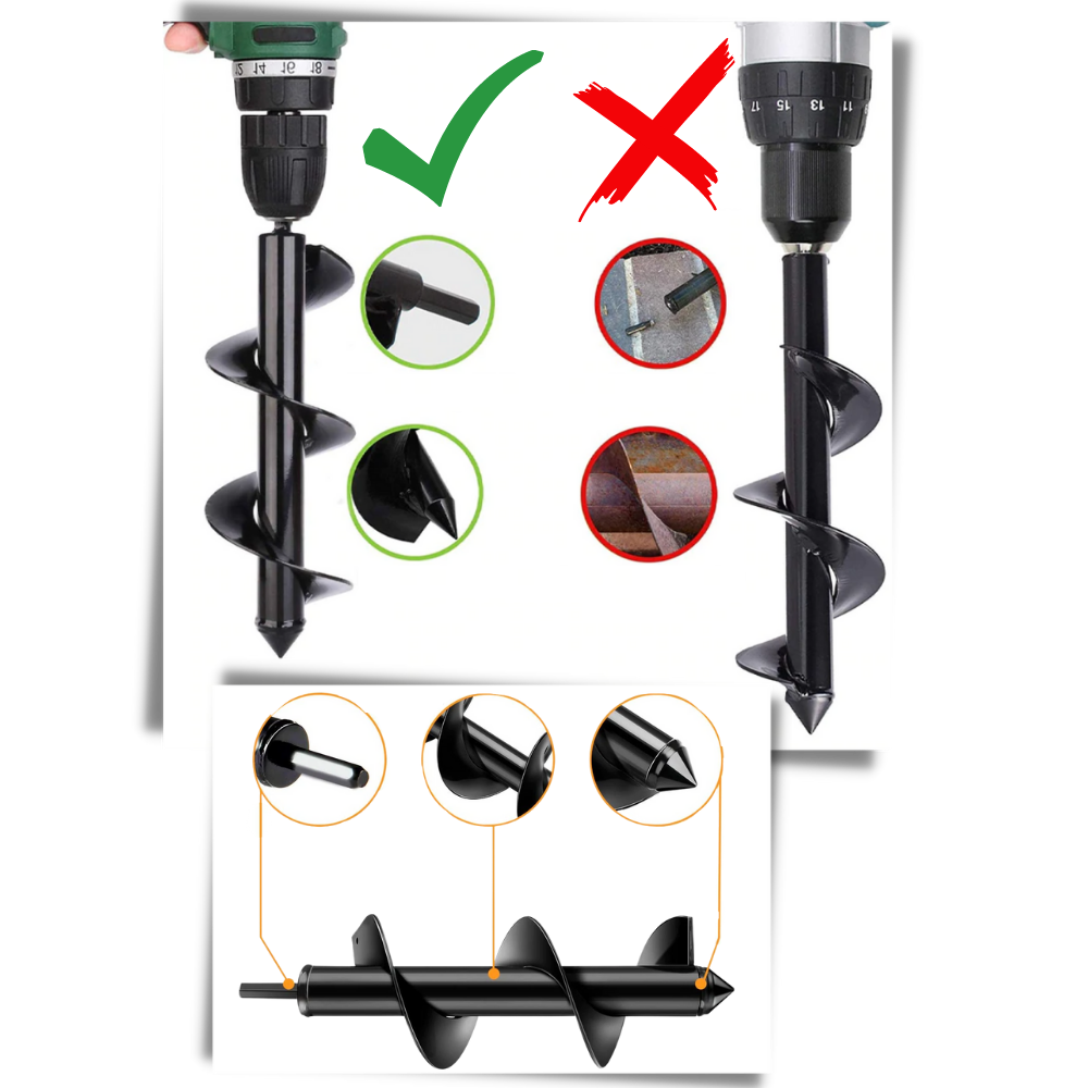 Hage spiralhull bor - Ozerty