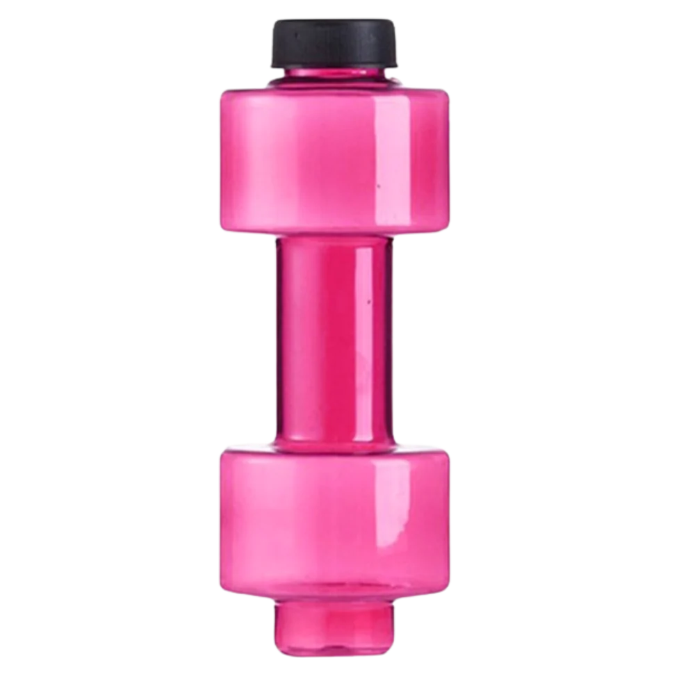 Dumbbell water bottle