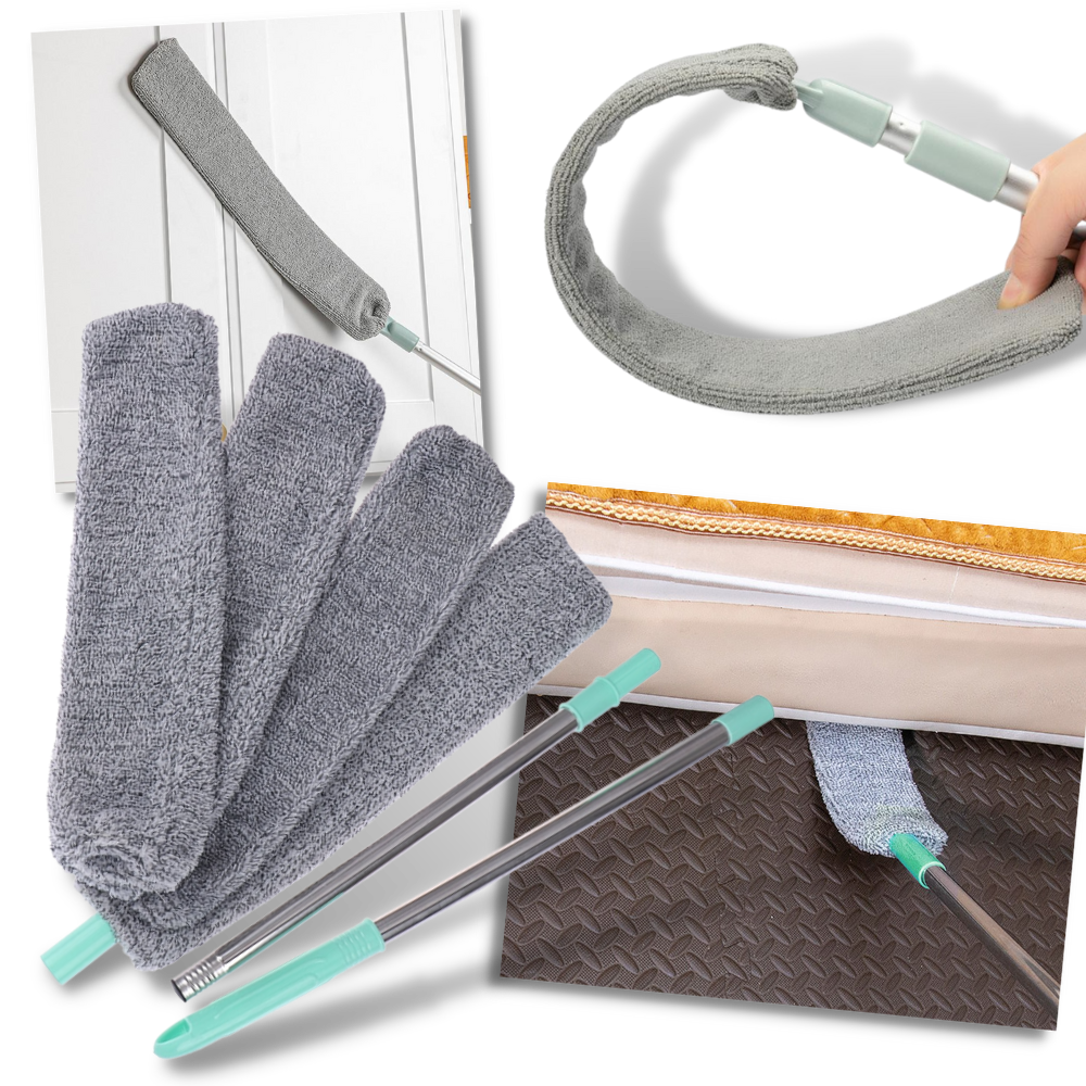 Teleskopisk mikrofiber støvrenser - Ozerty