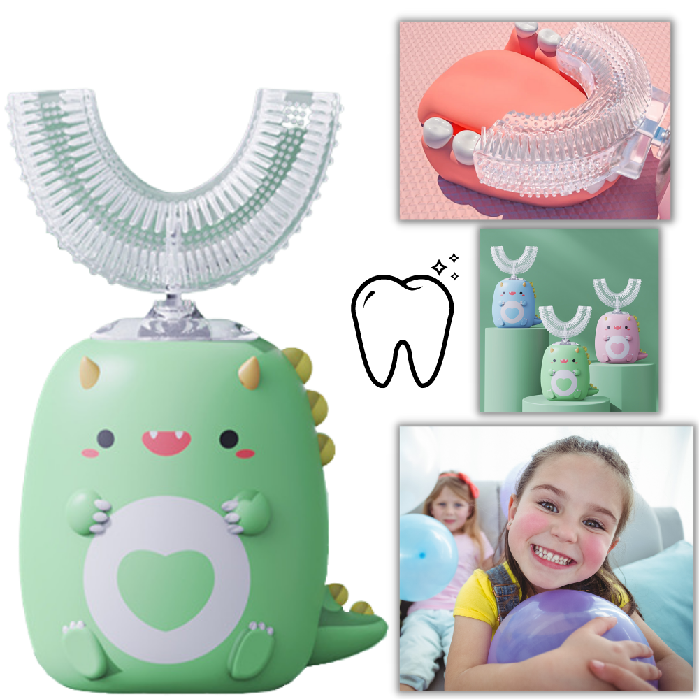 Elektrisk U-formet tannbørste for barn  - Ozerty