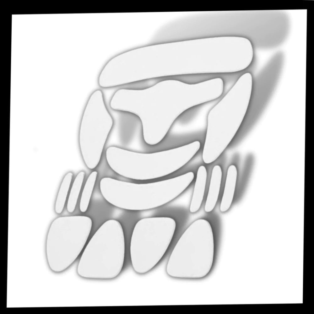 16 stk Anti-rynke silikon ansiktslapper - Ozerty