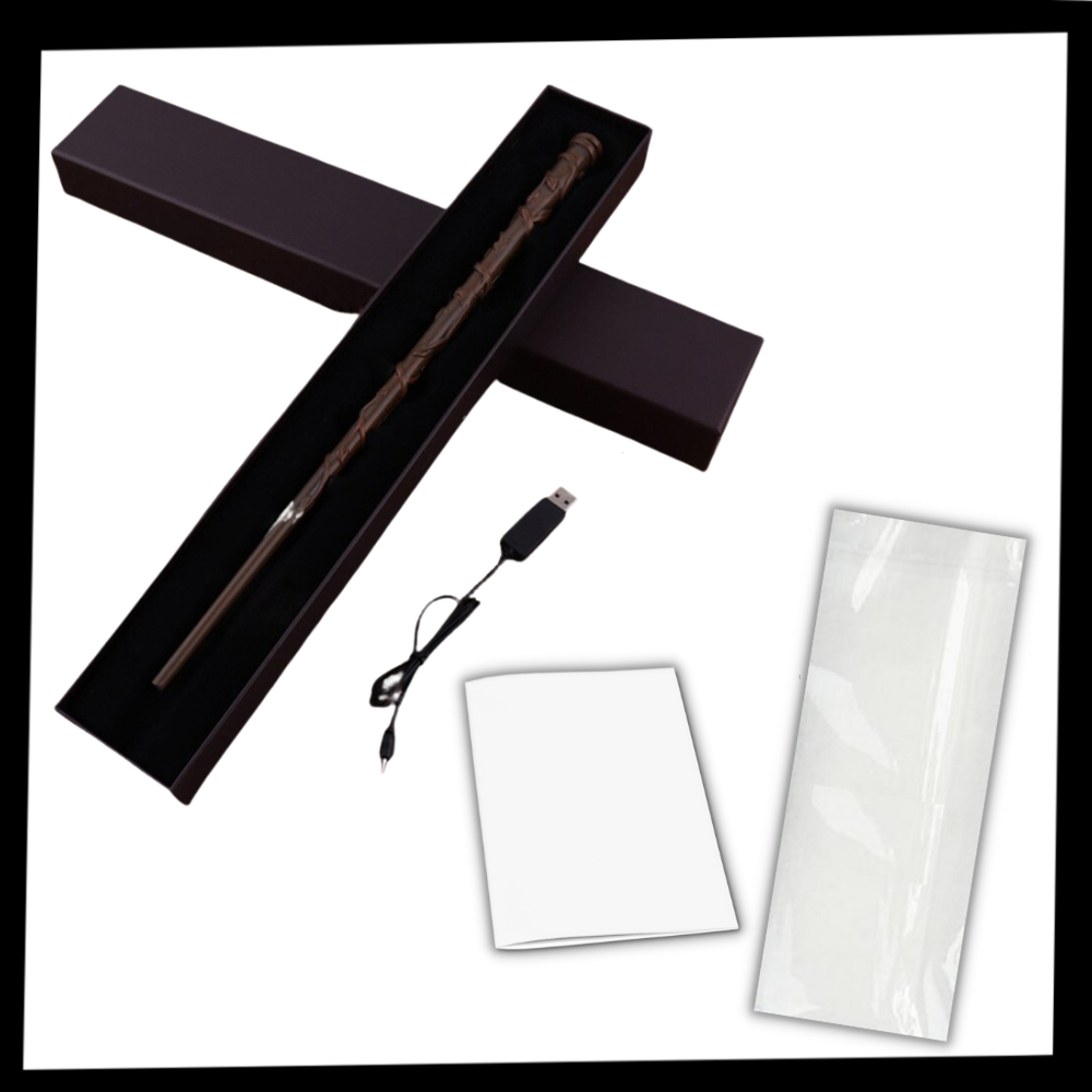 Harry Potter magisk flammeskytende tryllestav - Ozerty