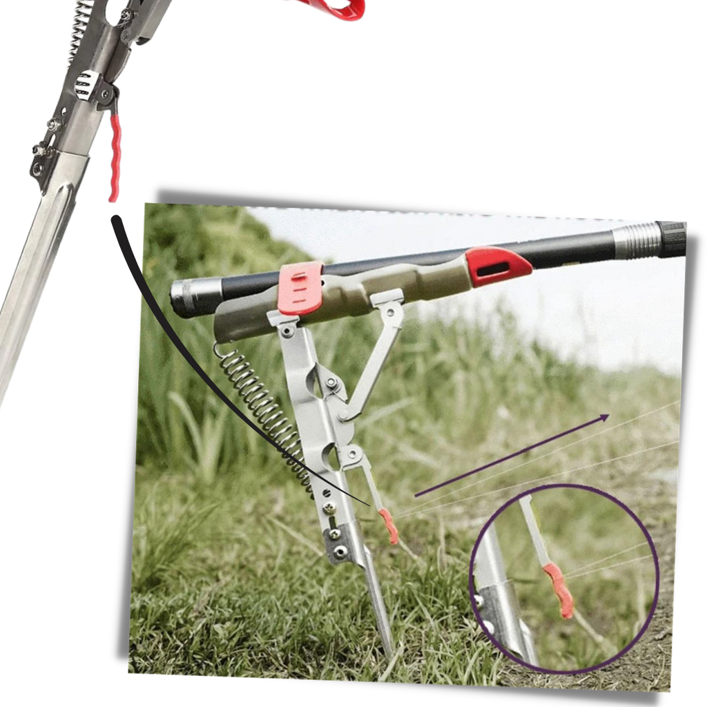 Fiskestangholder med fjærer - Ozerty