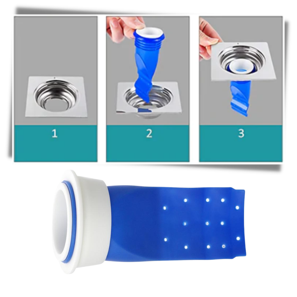 Pakke med tetningsringer av silikon for avløpsrør - Ozerty