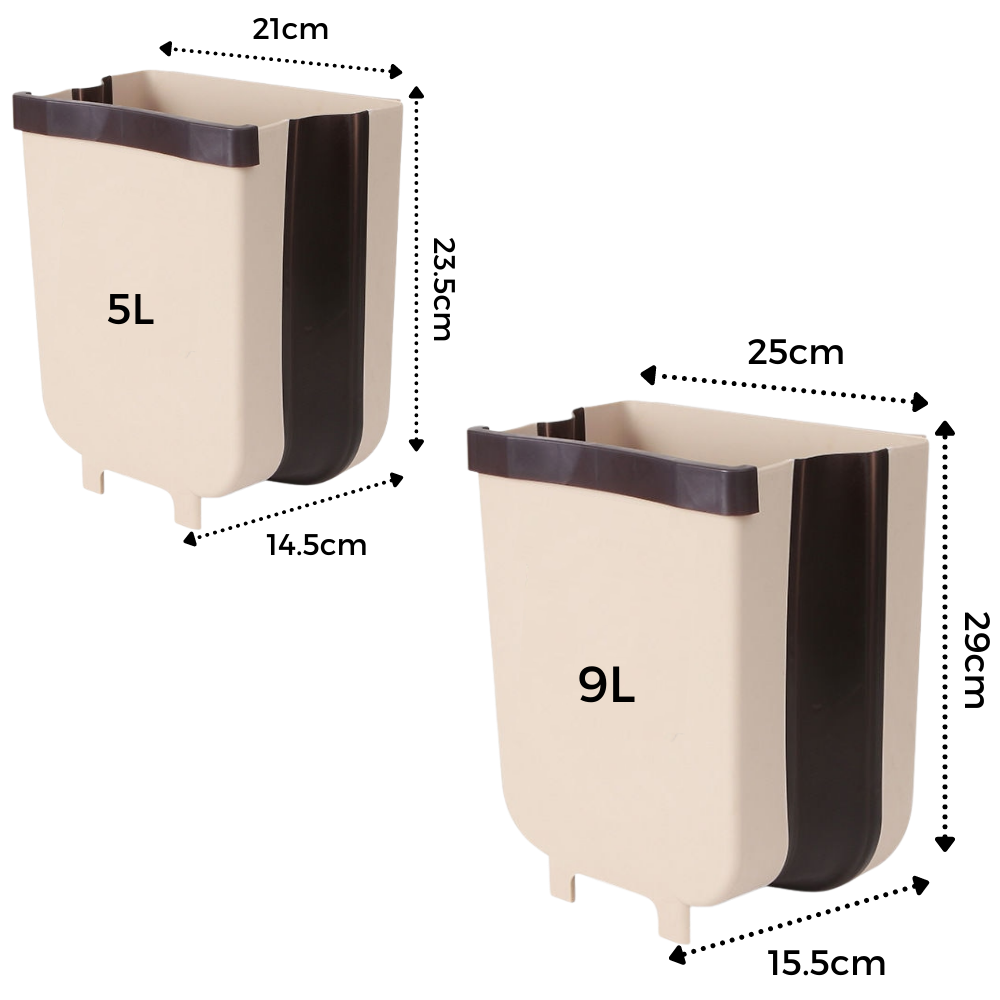 Hengende utvidbar søppelbøtte - Ozerty