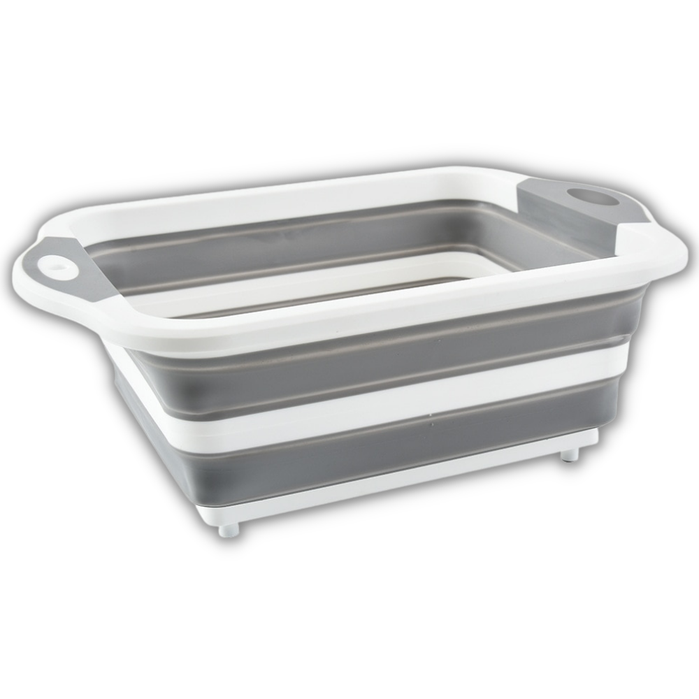 Sammenleggbart skjærebrett med kurv - Ozerty