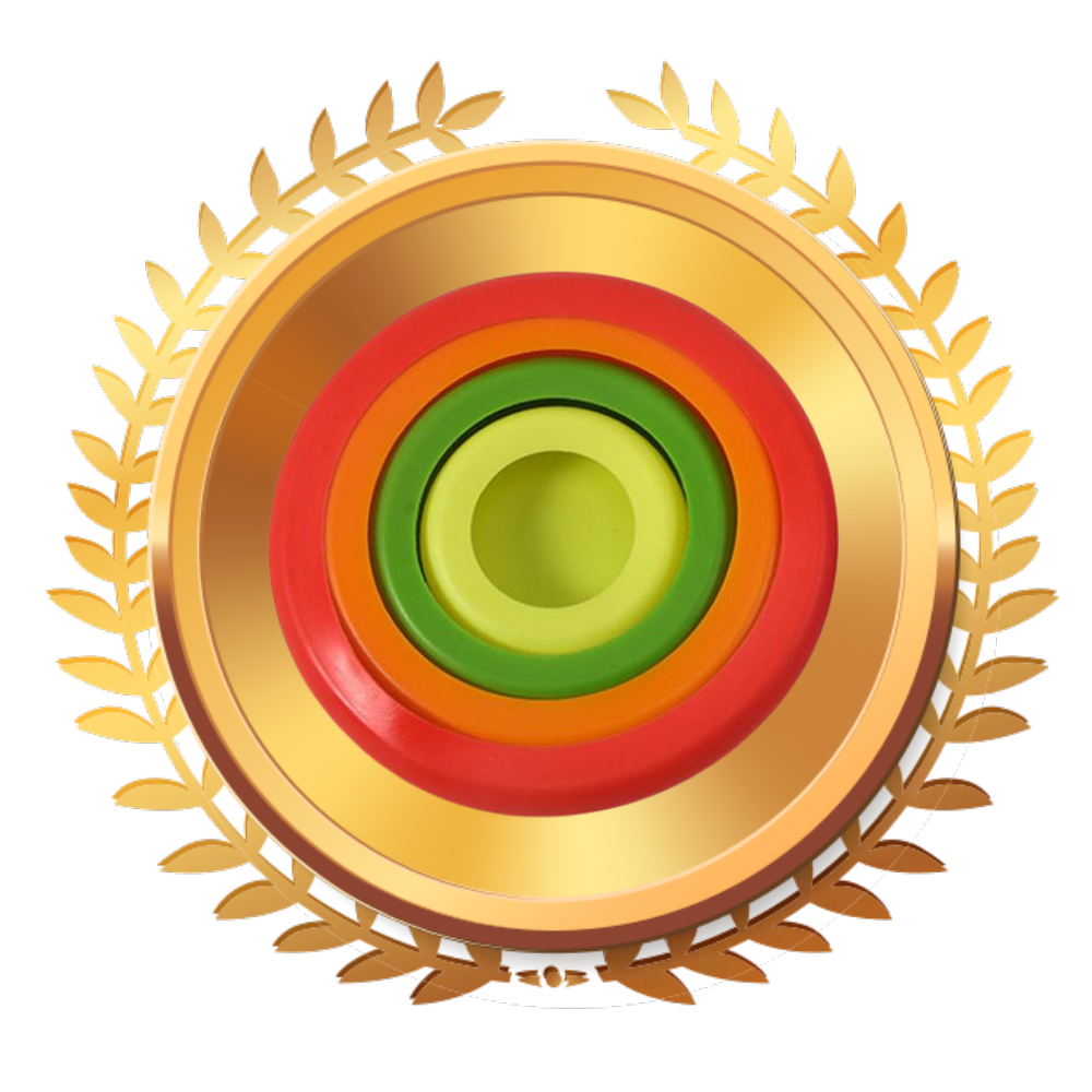 Pakke med 4 silikonlokk - Ozerty