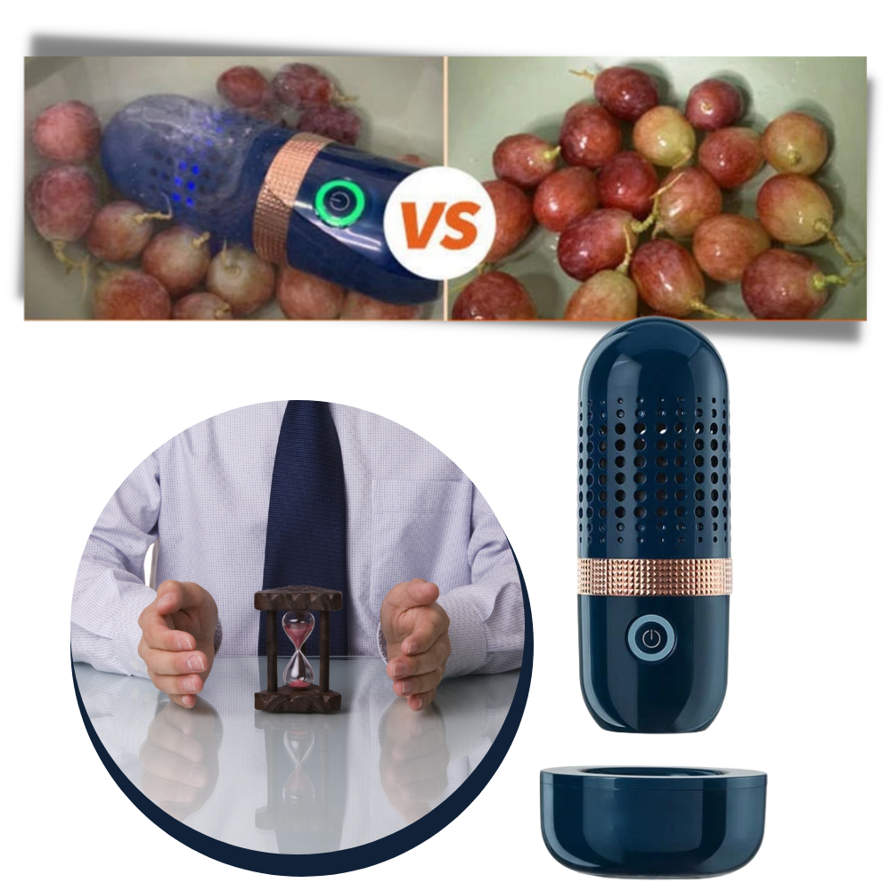 Trådløs desinfeksjonsmaskin for frukt og grønnsaker - Ozerty