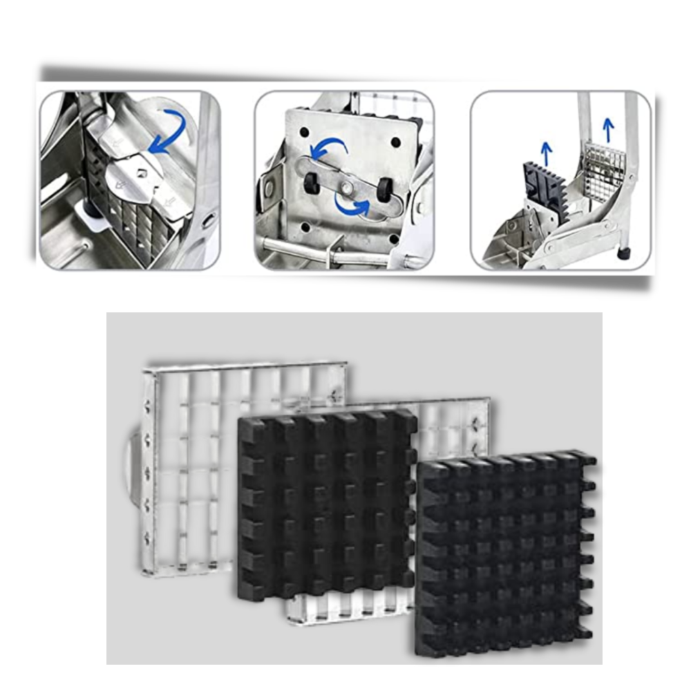 Skjæremaskin for pommes frites - Ozerty