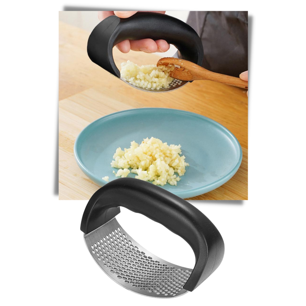 Hvitløkspresse i stål - Ozerty