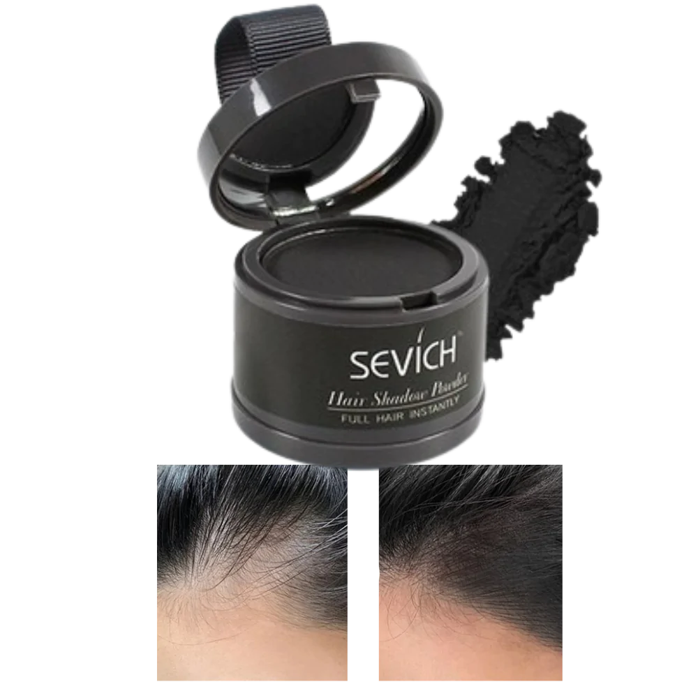 Hair fixing concealer powder