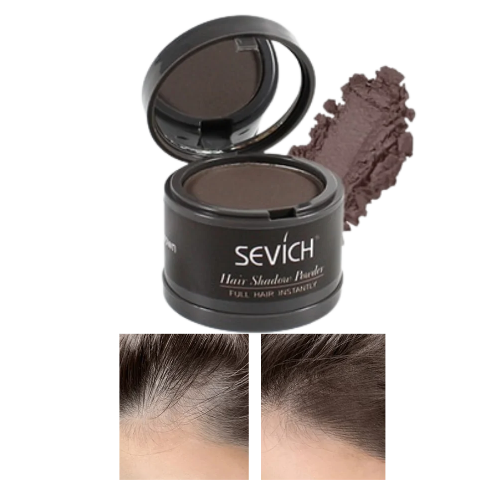 Hair fixing concealer powder