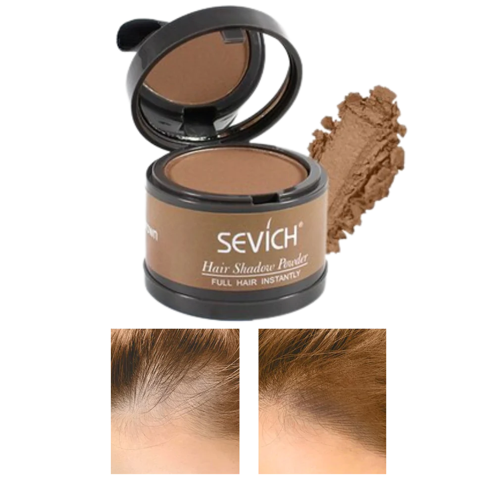 Hair fixing concealer powder