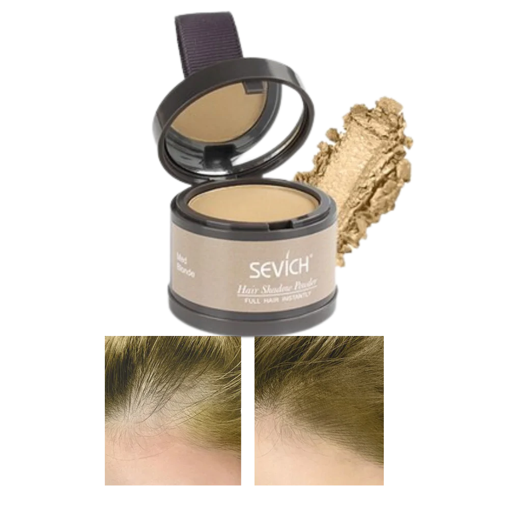 Hair fixing concealer powder