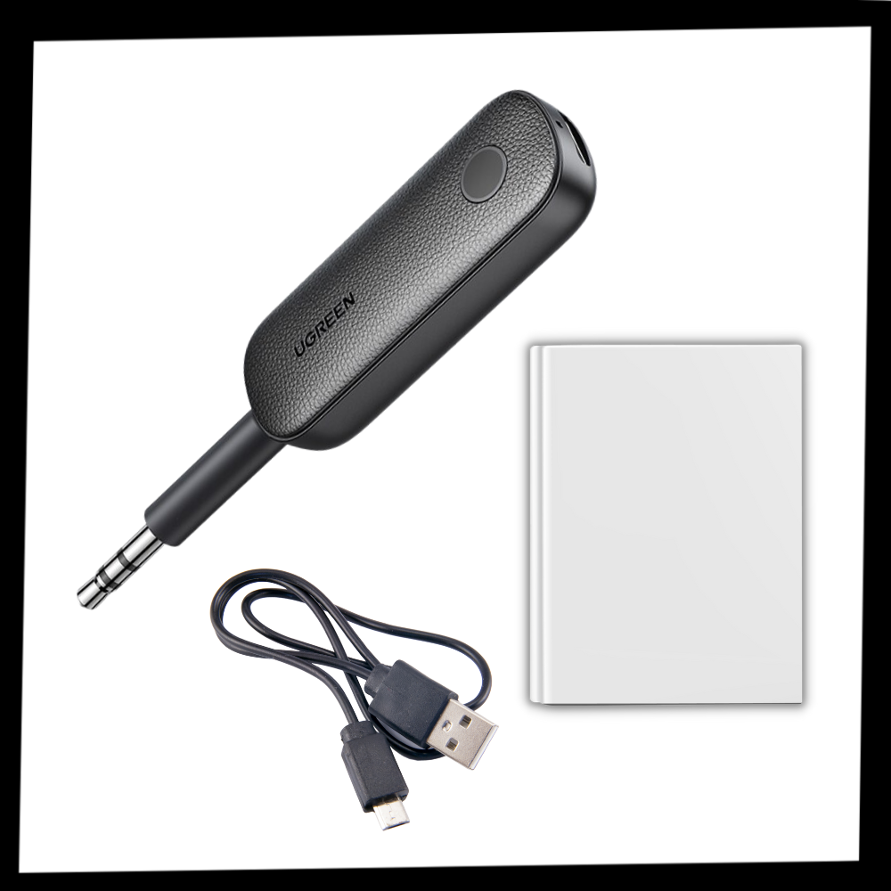 Trådløs Bluetooth-adapter med 3,5 mm jack - Ozerty