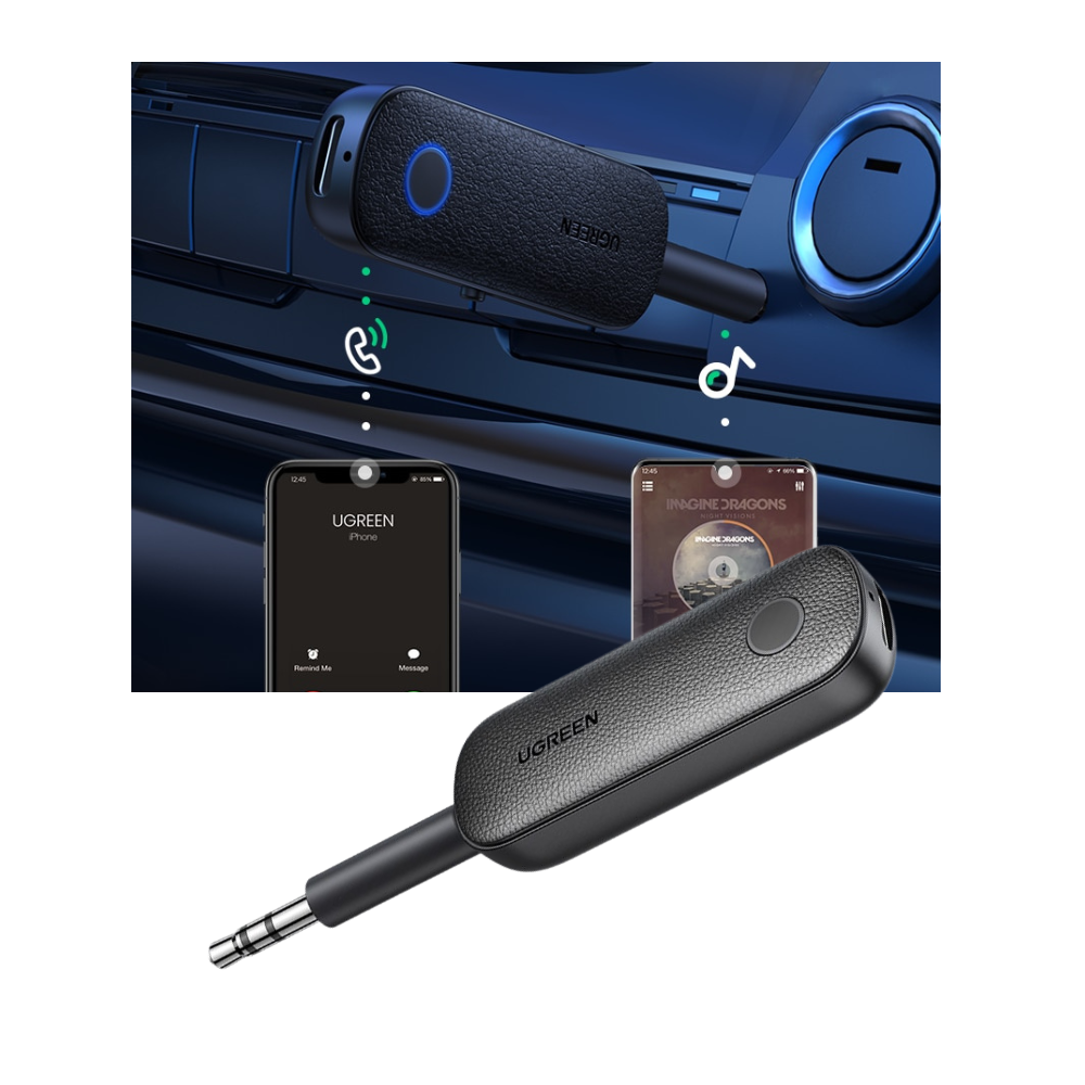 Trådløs Bluetooth-adapter med 3,5 mm jack - Ozerty