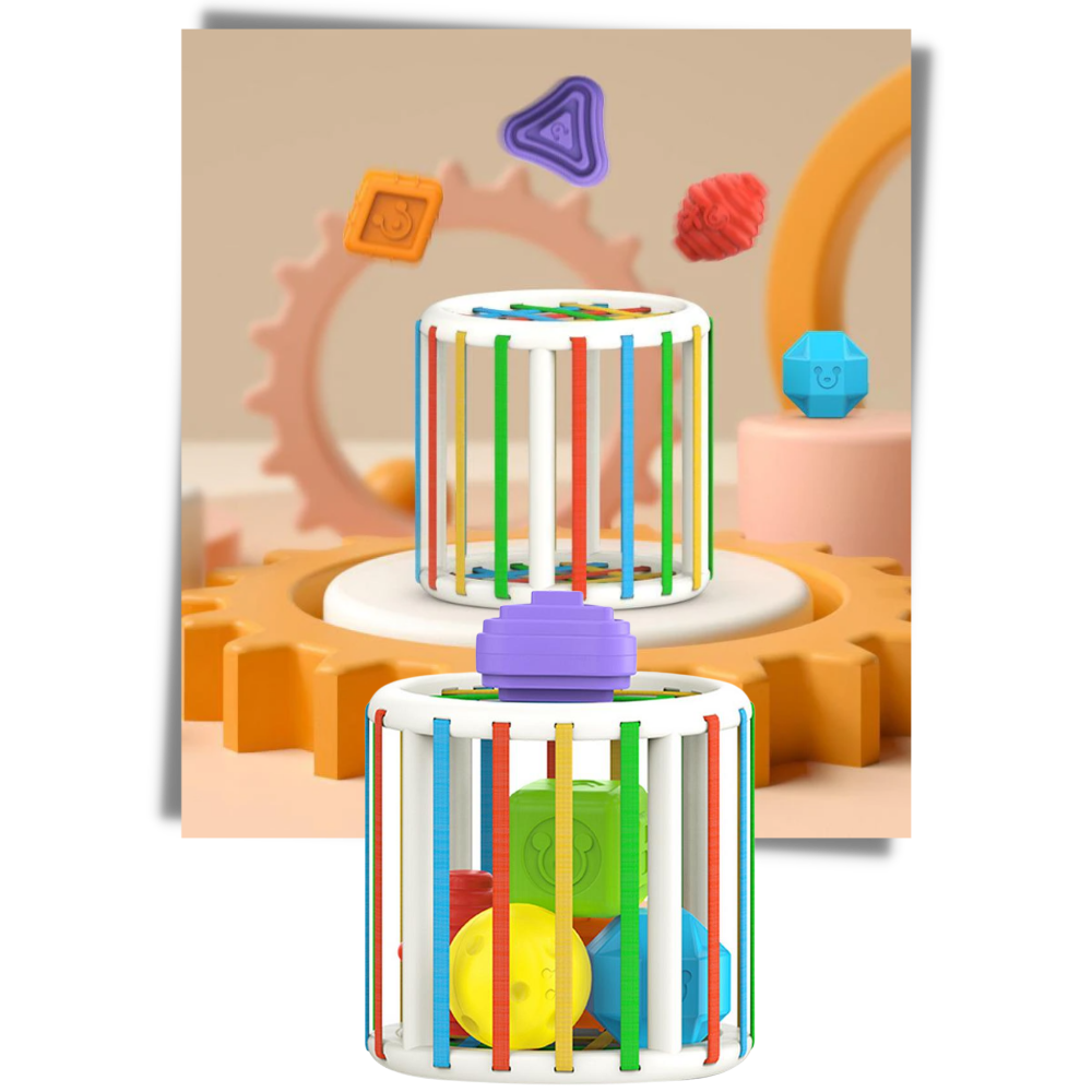 Fargerike blokkleker for barn - Ozerty