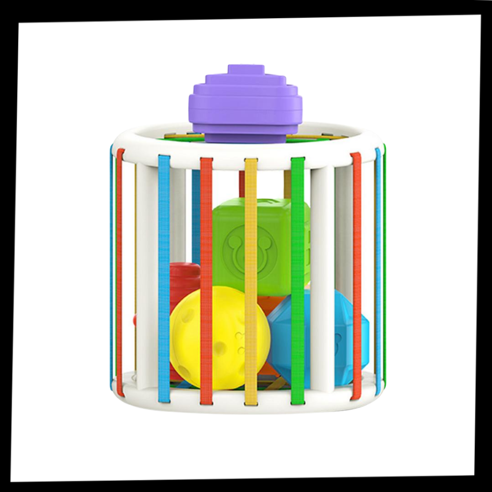 Fargerike blokkleker for barn - Ozerty