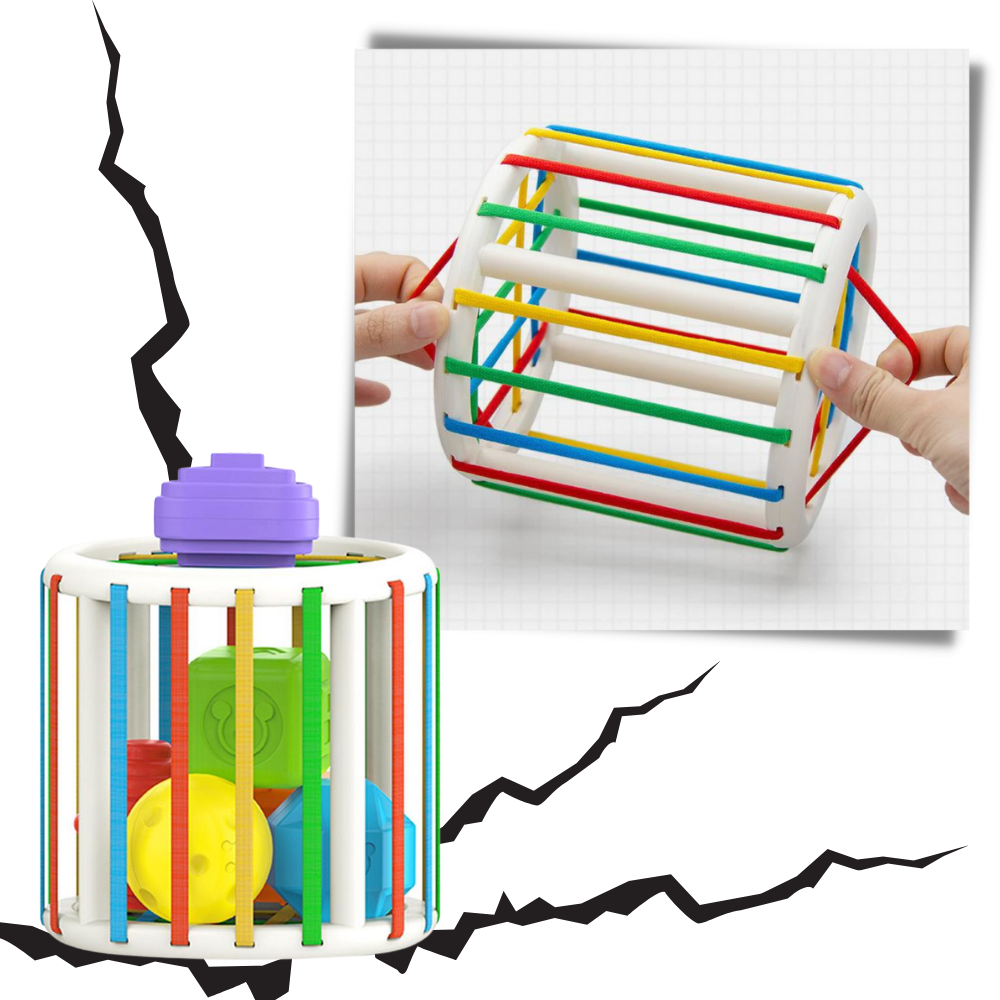 Fargerike blokkleker for barn - Ozerty