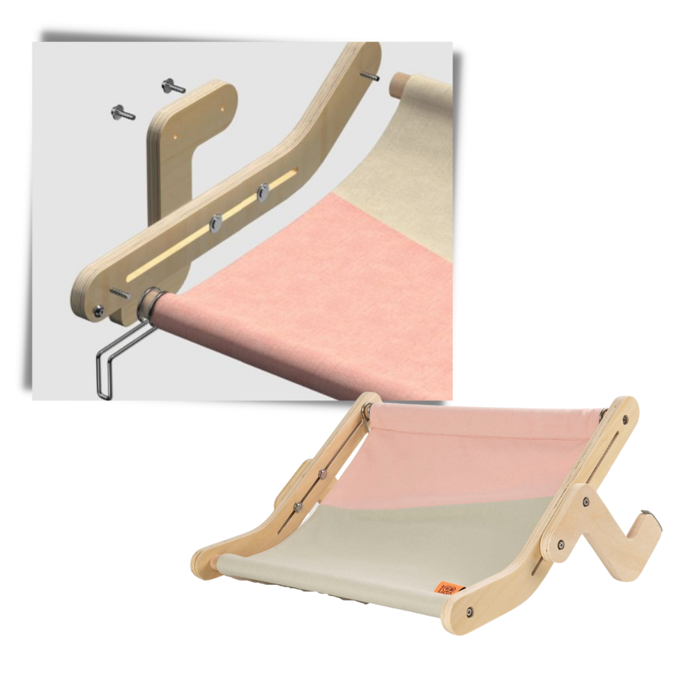 Hengehøye i tre for katter - Ozerty