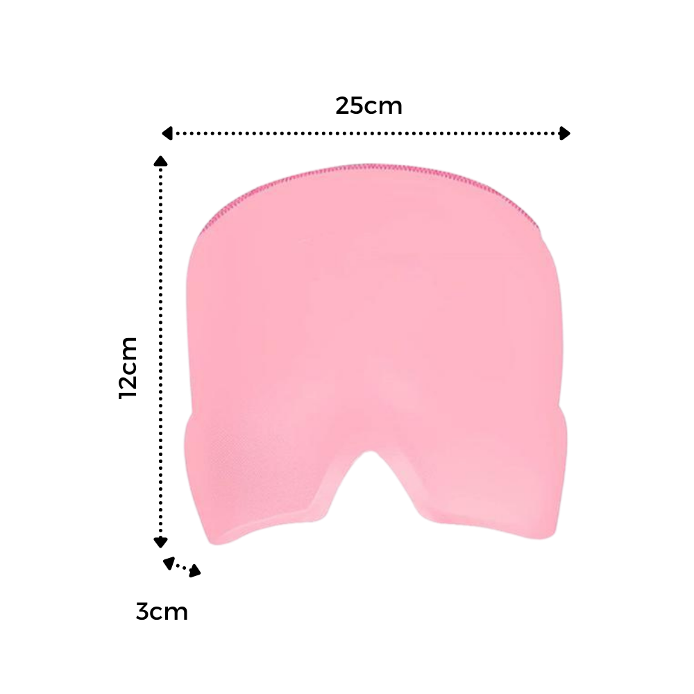 Varm/kald migrene terapi gel hette - Ozerty