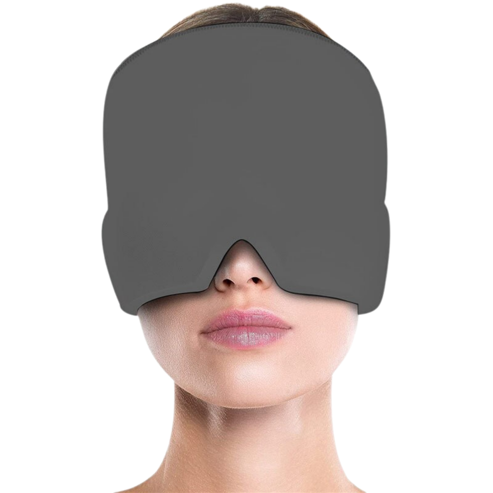 Hot/cold migraine therapy gel cap