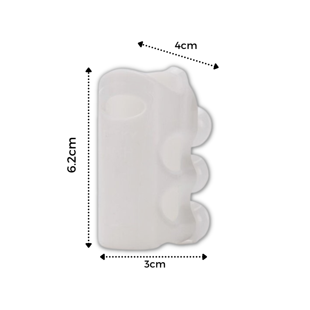 Holder til dusjhode med sugekopp(2-pakning) - Ozerty