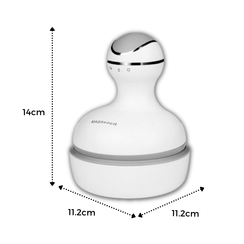 Trådløst massasjeapparat for hodebunnen - Ozerty