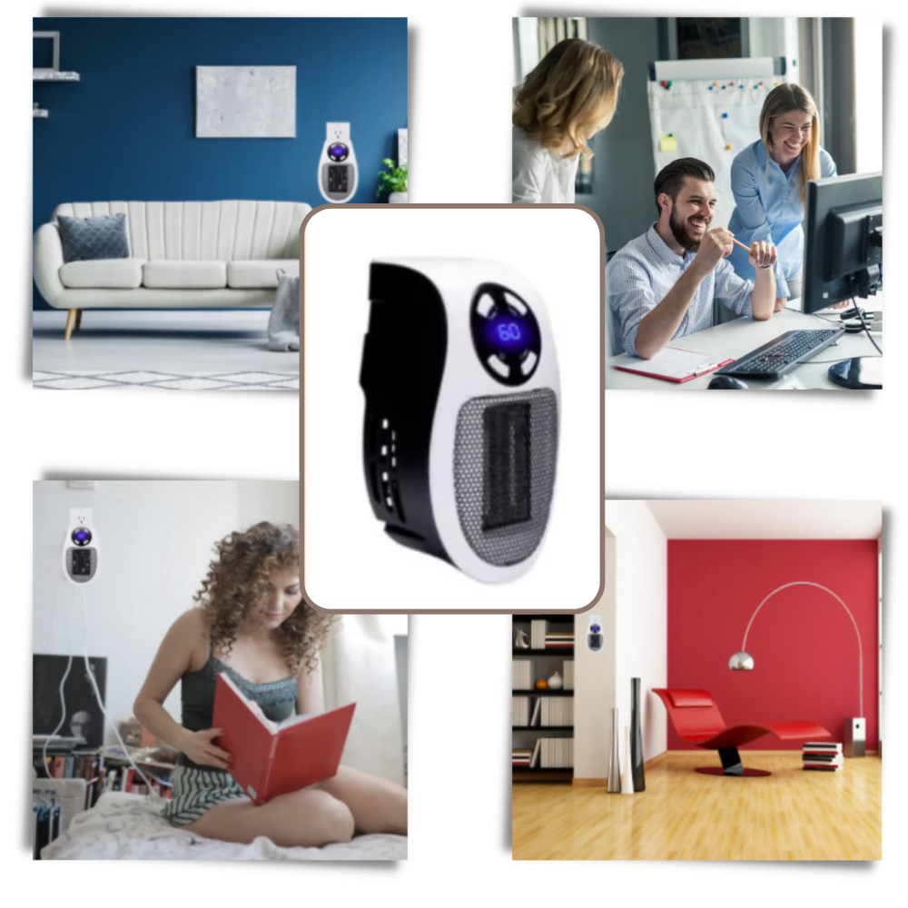 Mini elektrisk varmeovn - Ozerty