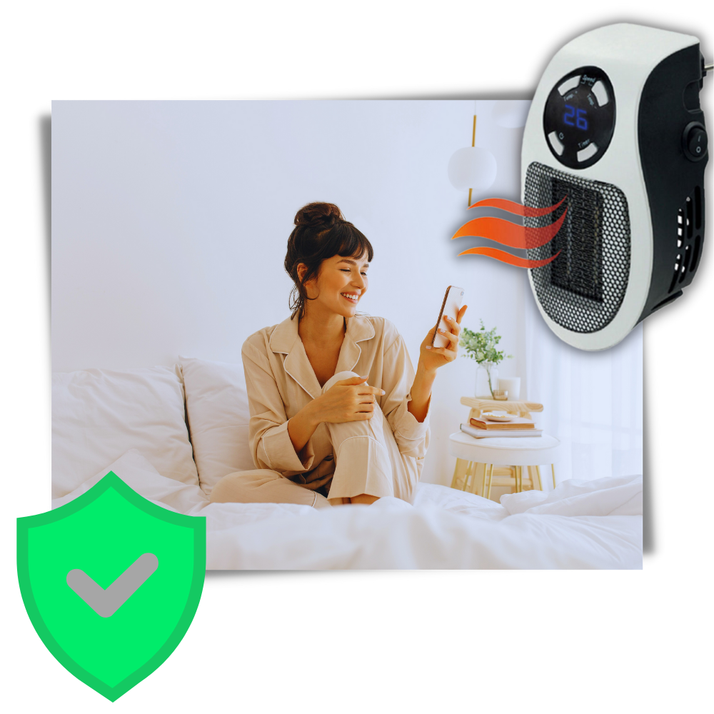 Mini elektrisk varmeovn - Ozerty