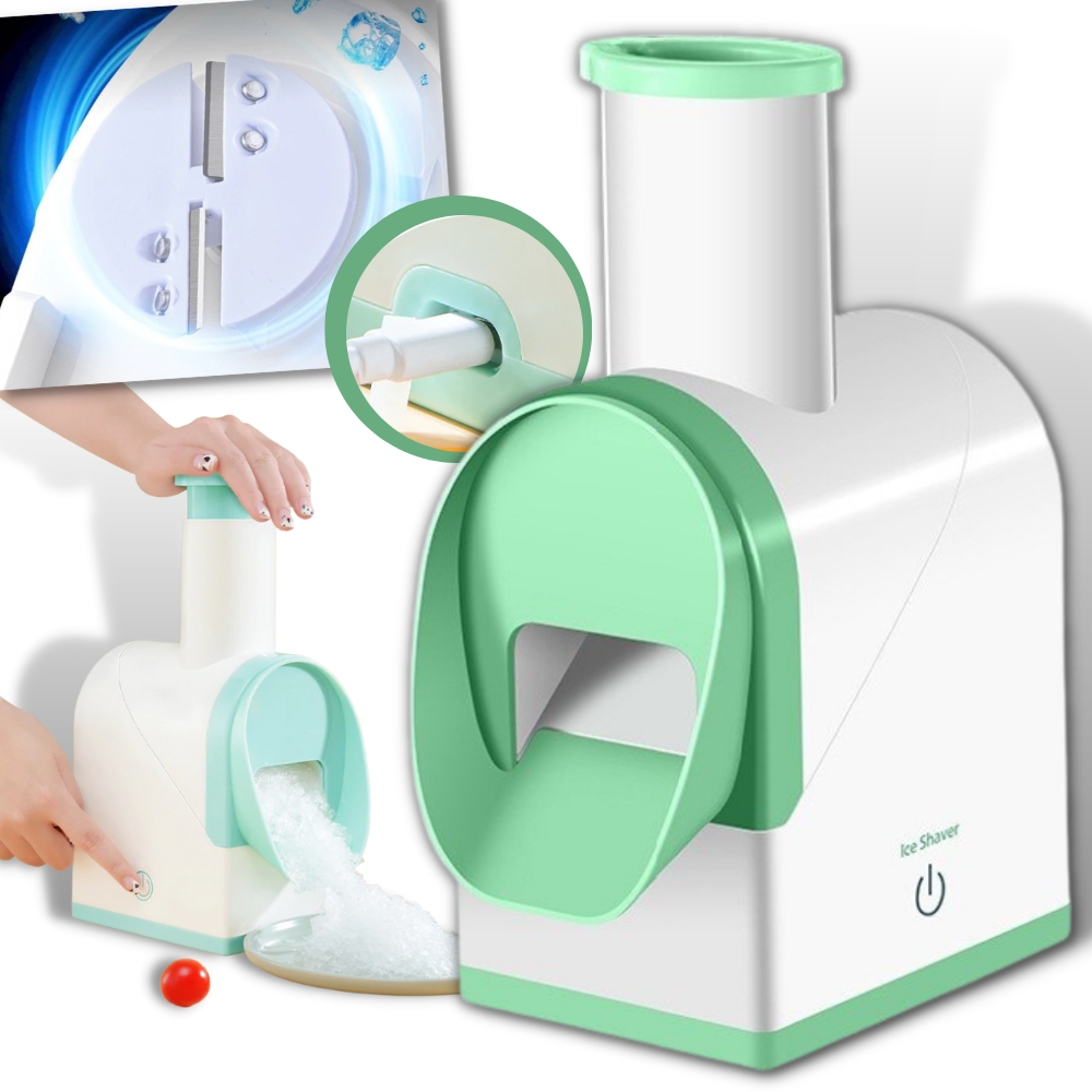 Double Blade Ice Crusher Household Electric Ice Crusher Shaved Ice