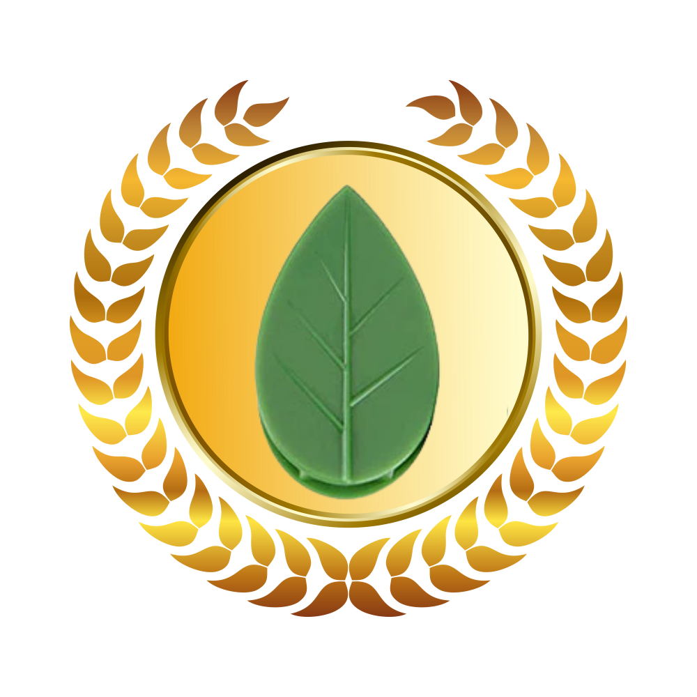 Pakke med 20 bladformede selvklebende klips for klatreplanter - Ozerty