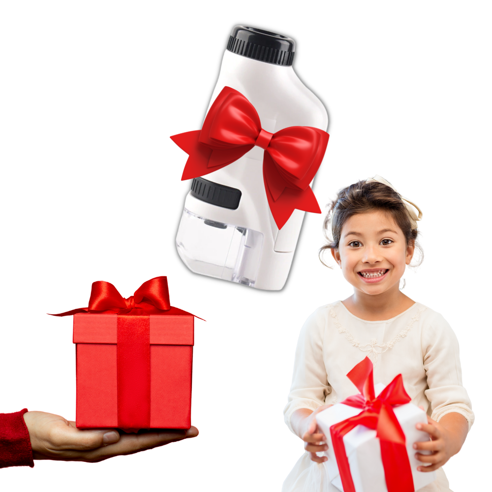 Håndholdt mikroskop for barn - Ozerty