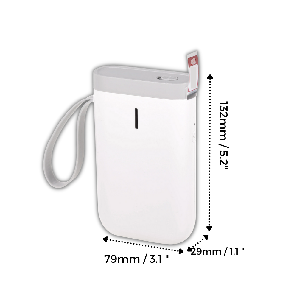 Bærbar etikettskriver - Ozerty