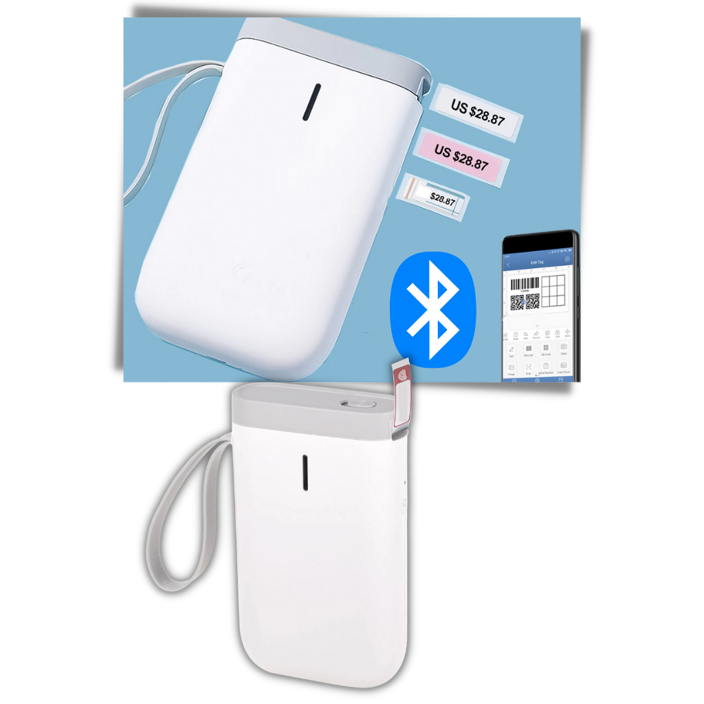 Bærbar etikettskriver - Ozerty