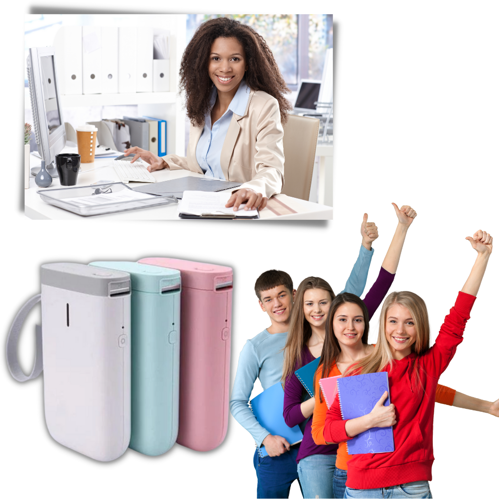 Bærbar etikettskriver - Ozerty