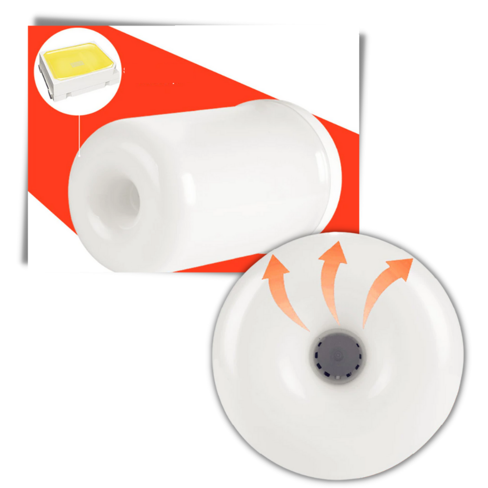LED-lampe med flammeeffekt - Ozerty