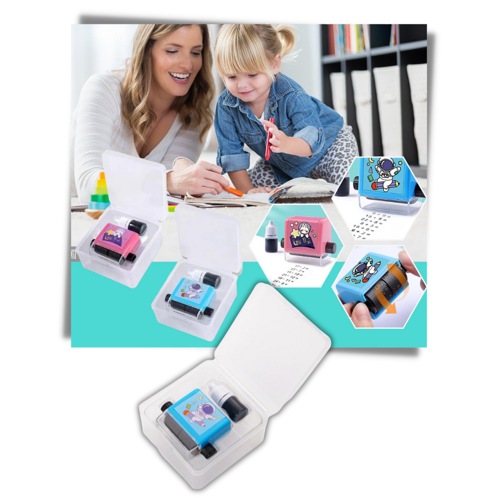 Øvelsesstempel for matematikk - Ozerty
