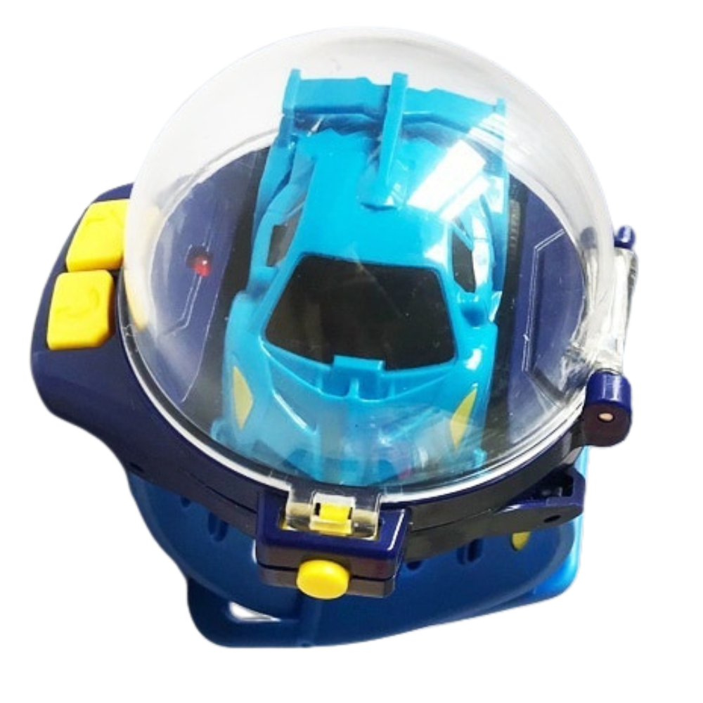 Rechargeable remote-controlled car clock