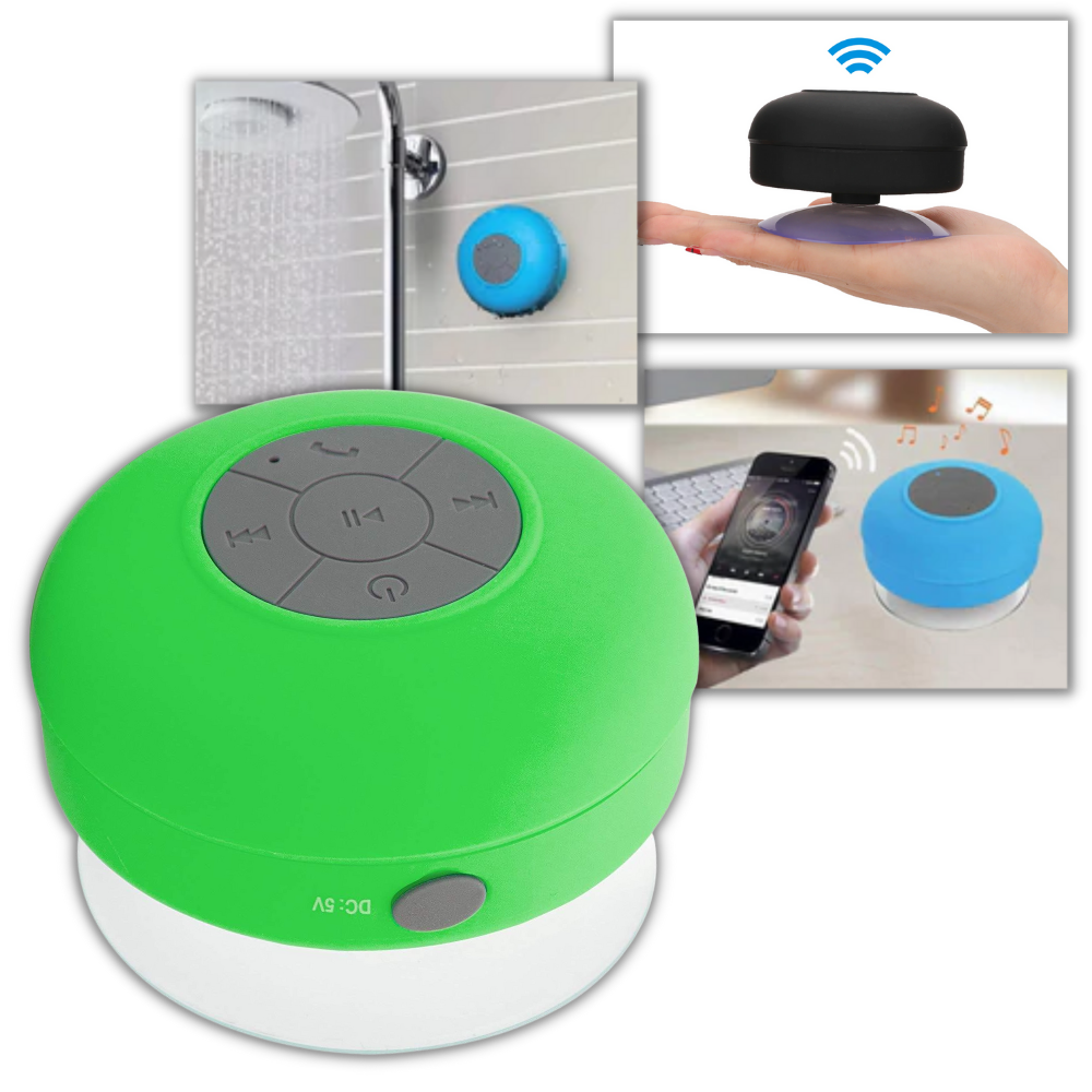 Mini vanntett Bluetooth-høyttaler - Ozerty