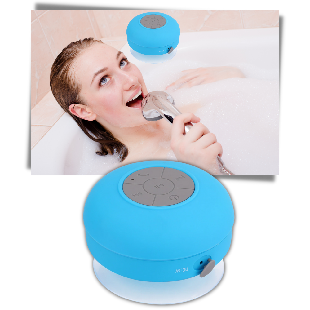Mini vanntett Bluetooth-høyttaler - Ozerty