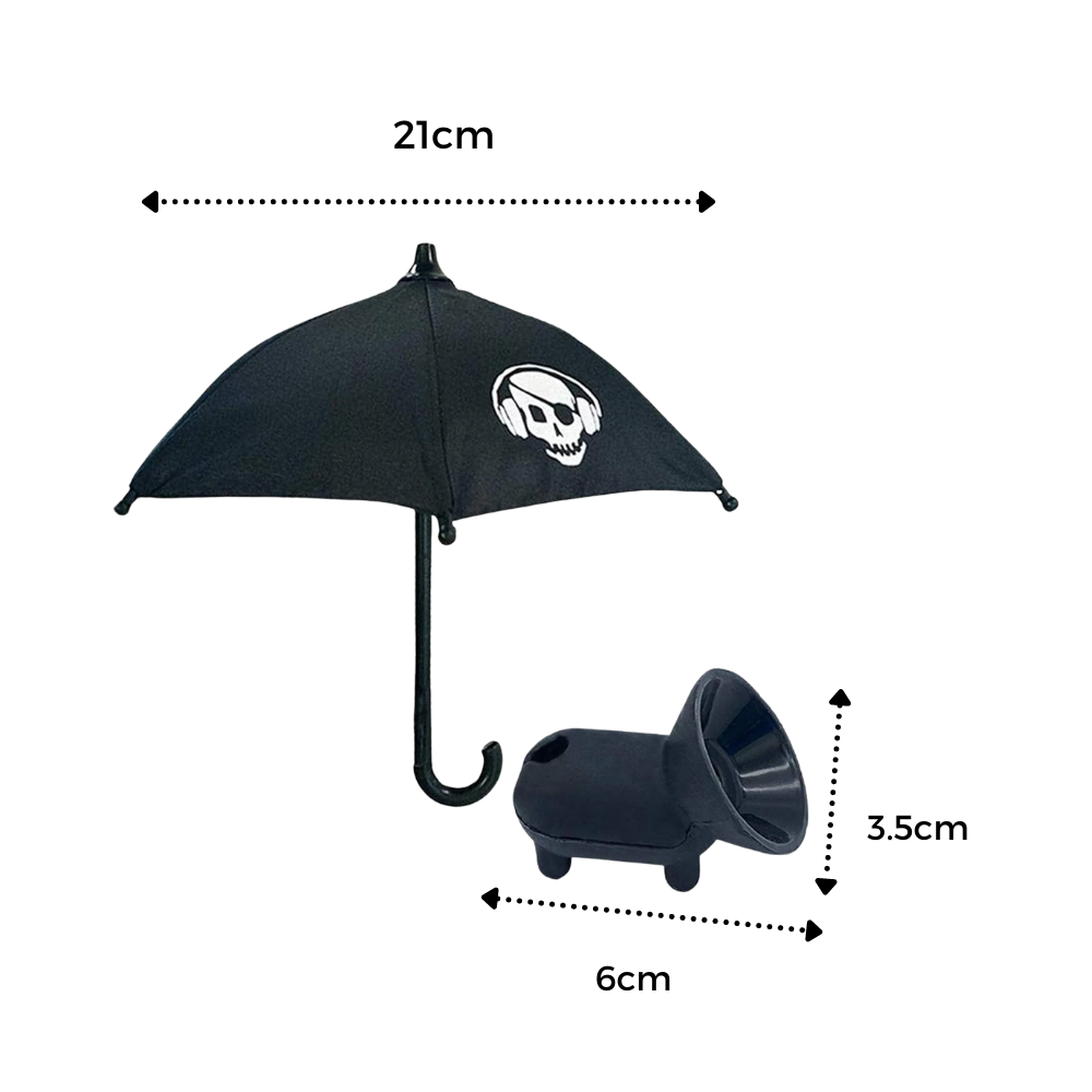 Mini paraplyskjerm for telefon - Ozerty