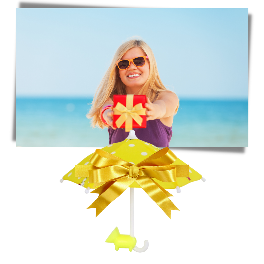 Mini paraplyskjerm for telefon - Ozerty