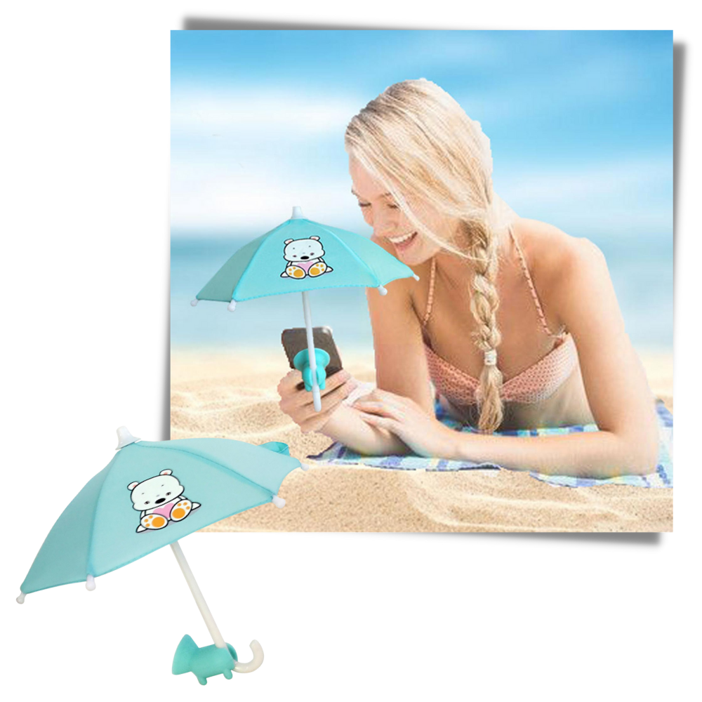 Mini paraplyskjerm for telefon - Ozerty