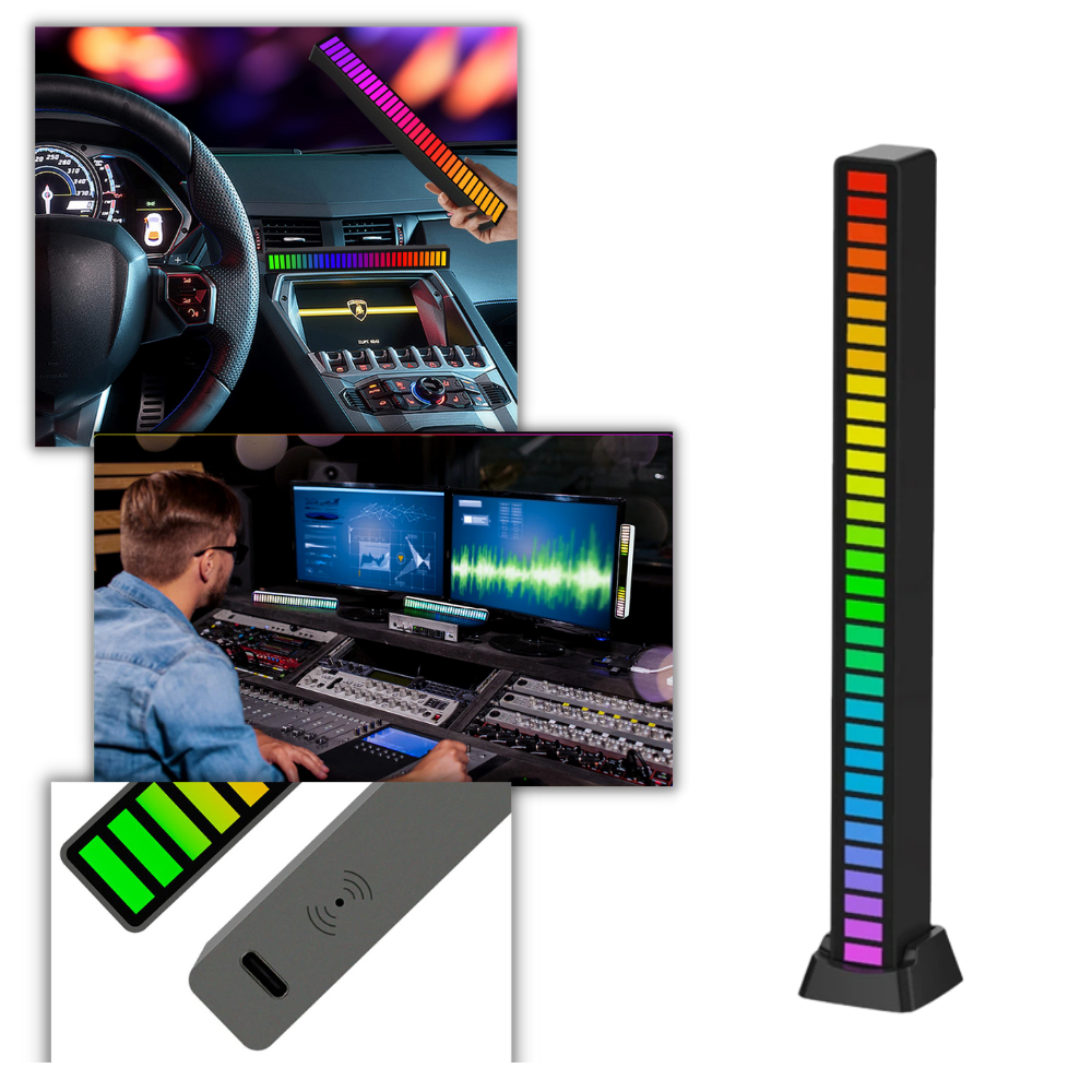 LED Ambient musikklys - Ozerty
