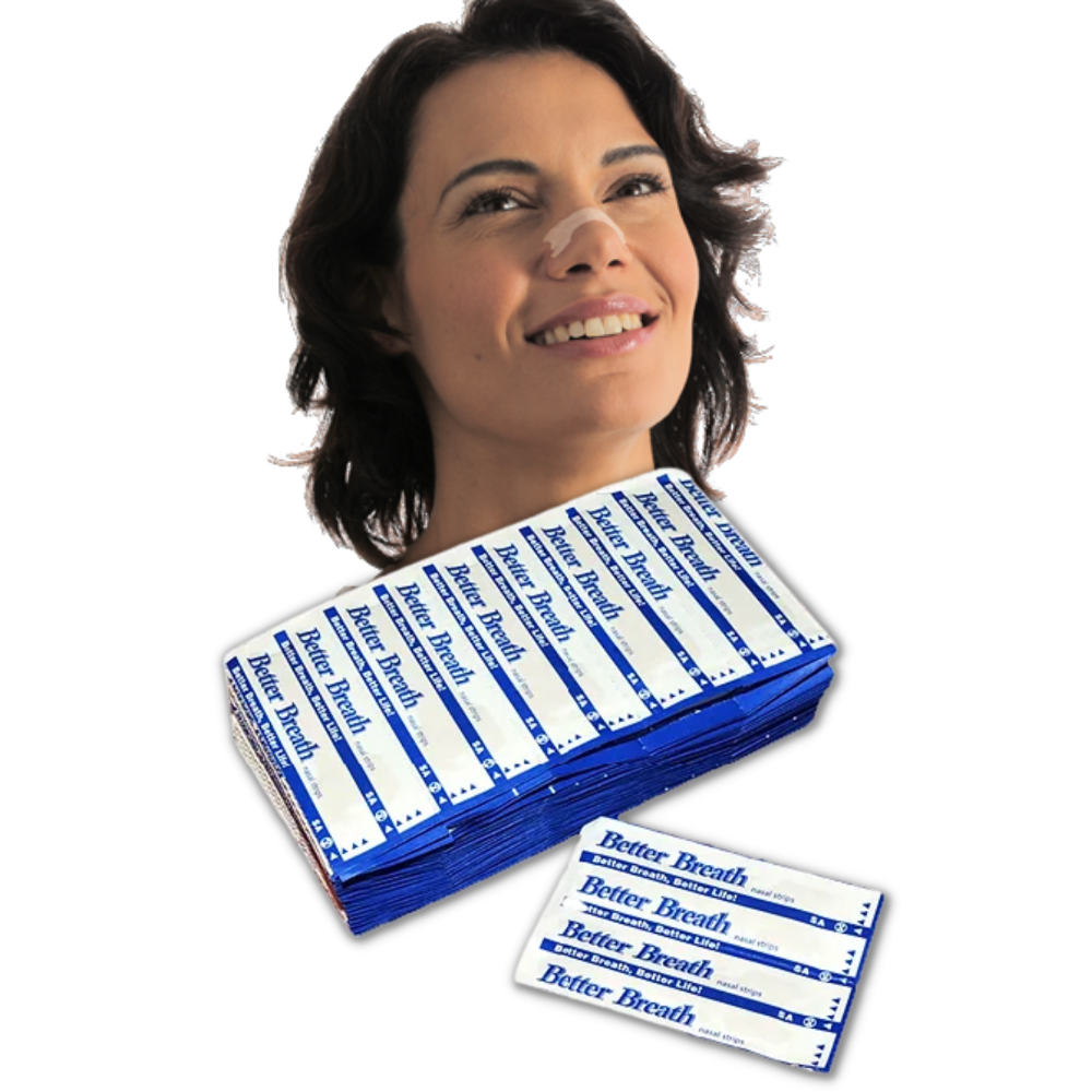100-pack med nesestrimler for snorking - Ozerty